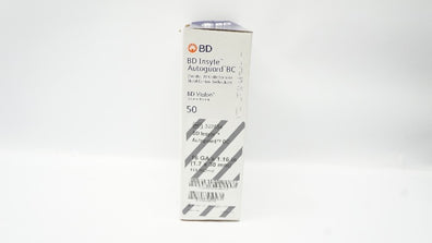 BD 382554 Insyte Autoguard BC Shielded IV Cath. 16GA x 1.16 inch - Box of 45 (x)